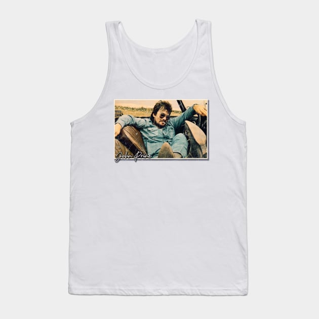 Retro 70s John Prine Tank Top by DudiDama.co